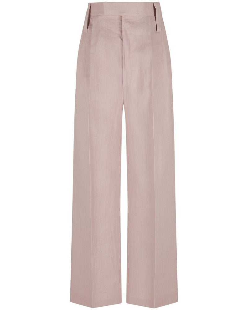 Linen Pants "Marlene" - Dusty Pink