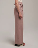 Linen Pants "Marlene" - Dusty Pink