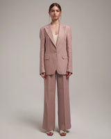 Linen Pants "Marlene" - Dusty Pink