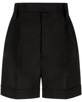 Linen Shorts "Marlene" - Black