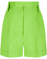 Linen Shorts "Marlene" - Lime