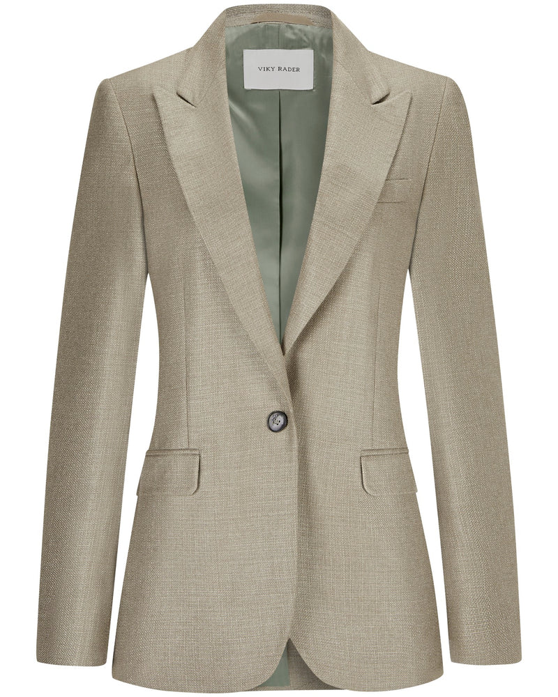 Loro Piana Blazer "Marlene" - Sandgrey