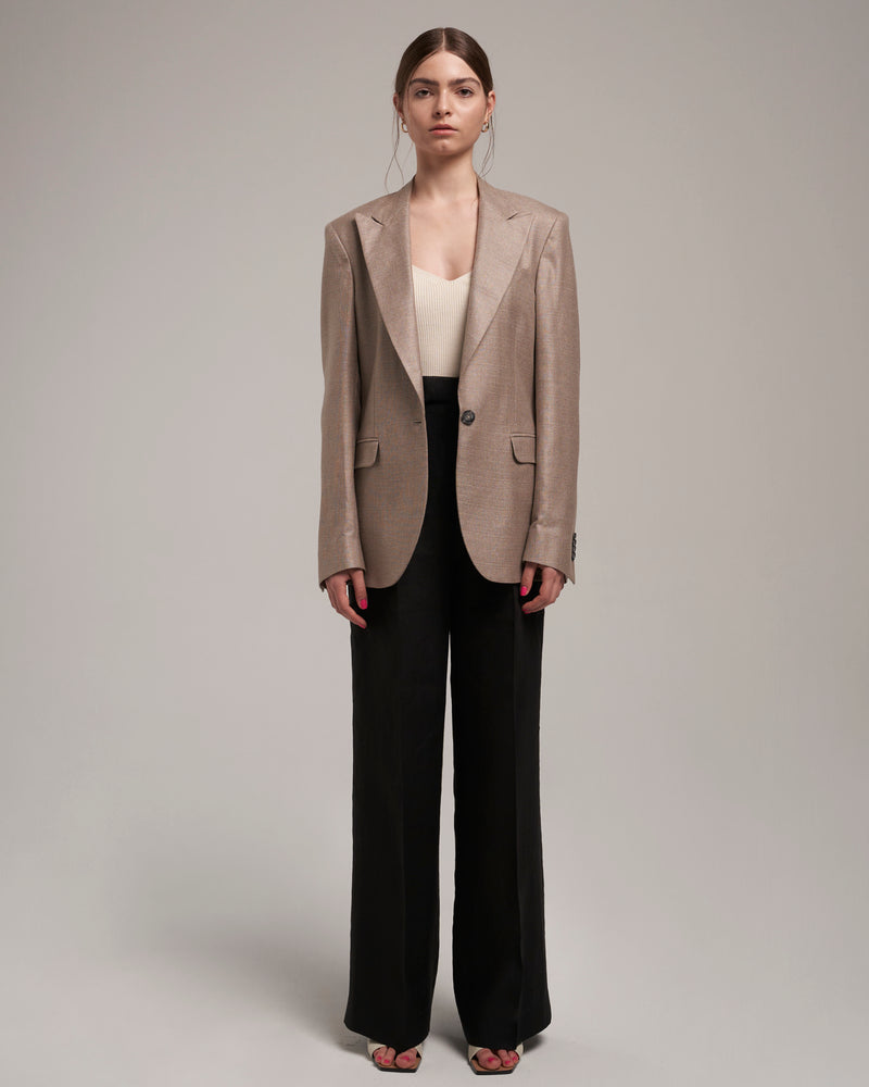 Loro Piana Blazer "Marlene" - Sandgrey