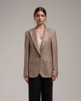 Loro Piana Blazer "Marlene" - Sandgrey