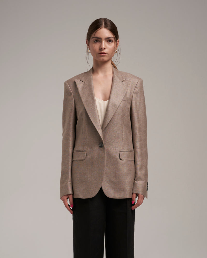 Loro Piana Blazer "Marlene" - Sandgrey