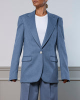 Cashmere Blazer "Marlene" - Blue