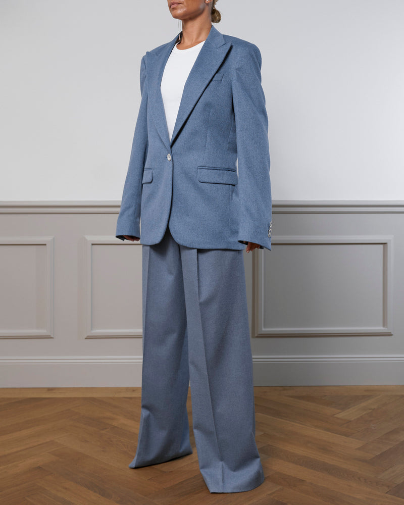 Cashmere Blazer "Marlene" - Blue