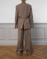 Wool Blazer "Marlene" - Tweed
